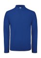 Heren Polo Lange Mouw B&C ID.001 Royal Blue